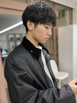 キートス 高知店(kiitos) ○メンズ波巻きシャドウパーマ/ツイストスパイラル/マッシュ