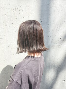 アミックス ヘアワークス 本店(AMIX hair works) グレージュカラーで柔らかさを！