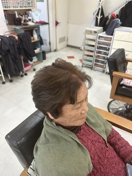 TBK 鶴ヶ峰店 グレイカラーリタッチ&シルクトリートメント 5060円