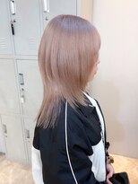 フラム 渋谷(flamme) ◯ブリーチ2回でできるミルクティーベージュ