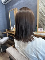 アルファ 我孫子店(alpha)&nbsp;ミディアムスタイル/透明感/髪質改善カラー/我孫子駅