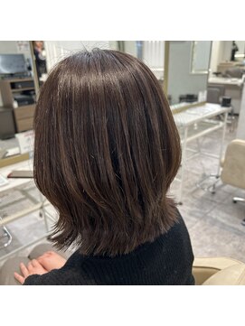 エーバイフー 江坂店(A BY WHO) A BY WHO江坂/くびれボブ/透明感カラー/大人女子