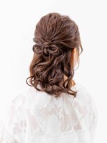 ムクプラス(mucu plus) リボンハーフアップ