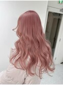インナーカラー/トリートメント/デザインカラー/ペールピンク