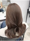 上品韓国ヘアヘーゼルベージュ