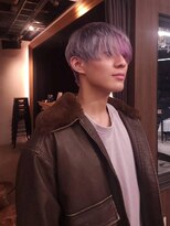 ブロック ジャポン(bloc japon)&nbsp;ブリーチありのシルバー ポイントカラー マッシュ/池田裕和