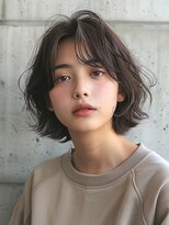 赤れんがアネックス(ANNEX)&nbsp;パーマボブショートボブレイヤーくびれ前髪イメチェン20代30代