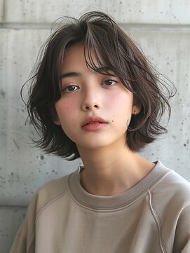 赤れんがアネックス(ANNEX) パーマボブショートボブレイヤーくびれ前髪イメチェン20代30代
