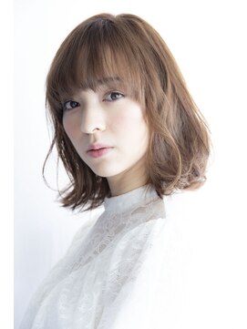 ラフヘアーアンドライフ 所沢東口店(LAF Hair&Life) シンンプルな肩上ボブスタイル