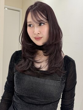 ザ シェノン ウメダ(THE CHAINON UMEDA) 心斎橋/着物ヘア/大人ガーリー/ダークアッシュ/似合わせカット