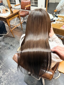 セットアップ 倉敷中庄店(SET-UP) 暗めカラー髪質改善×透明感カラー11.4