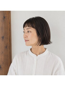 スープレックス ヘアーデザイン(SOUPREX HAIR DESIGN) 大人ナチュラル切りっぱなしボブ　20代 30代 40代 50代 60代