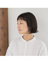 スープレックス ヘアーデザイン(SOUPREX HAIR DESIGN) 大人ナチュラル切りっぱなしボブ 20代 30代 40代 50代 60代
