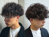 似合わせカット+ダメージレスケアパーマ+キューティクル補修TR¥7,700