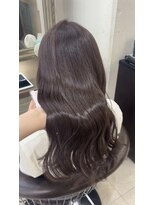 ヘアーアンドメイク シークタチカワ 立川店(Hair&Make Seek) 【澤飯】ブリーチなしワンカラー ラベンダーグレージュ