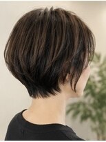 マーブル(marble) 大人の前下がりショートボブ