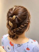 トランスサロン 吉祥寺(TRANS SALON)&nbsp;編み込みサイドアレンジ×負担軽減アップ