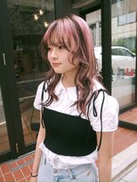 ユルク(JURK nagoya)&nbsp;栄/ハッシュカット/グレージュ/デザインカラー