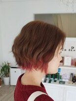 ホワイトスペース(whitespace)&nbsp;インナーカラーのピンク&ピンクメッシュ