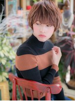 カバーヘア イヴ 戸頭店(COVER HAIR EVE)&nbsp;*+EVE戸頭+*…くせ毛風★アシンメトリーショートa!