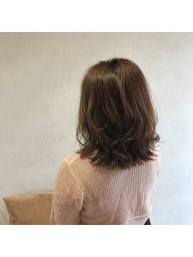 ライフ ウィズ ヘア(LIFE with HAIR) まろやか外ハネラテベージュ