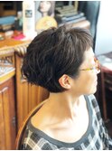 クセ毛ショートボブ【BELL桜新町/用賀】