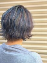 クラウドヘアー 東照宮店 ユニコーンカラー