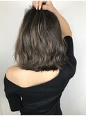切りっぱなしアッシュグレー