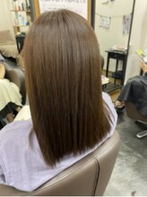 【カット+キューティクル復元システム￥9350】話題の髪質改善★思わず触れていたくなる艶溢れる美髪へ♪