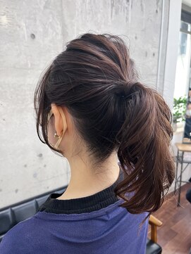 メルシー トータル ブランディング サロン(merci TOTAL BRANDING SALON) ルビーバイオレット/パーマアレンジ/merci横浜