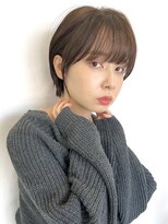 ハピネス クローバー 学園前店(Happiness CLOVER)&nbsp;丸みショート/前髪/顔周りカット/透明感/20代30代40代50代