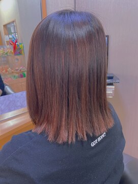 プレッソヘアー Presso hair イルミナカラー  ピンク