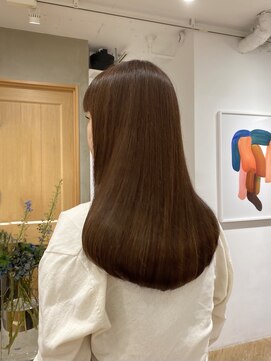 ローレン(LOREN) 【LOREN】　艶髪トリートメント×オレンジブラウン