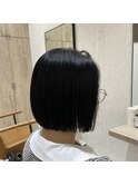 ぱつっとボブ♪