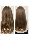 髪質改善シルキーストレート