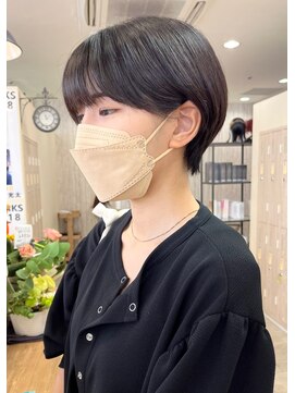 ソソ(soso) 【soso 伊勢田】丸みショート【横浜/ブリーチ】