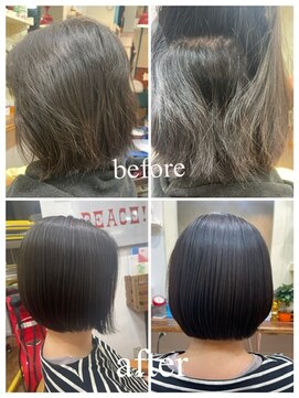 ヘアー コレクション ピース(hair collection PEACE!) ラウンドボブ（丸みのあるボブ）