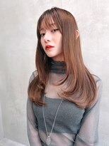 アルテ(ARTE) 【ARTE表参道/青山】小顔レイヤー×シアベージュ