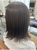 艶髪グレージュカラー