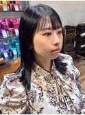 【新宿三丁目】髪質改善ミディアムナチュラルストレート