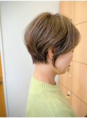 【morio成増 セリザワ】くびれショート ハイライトカラー
