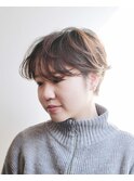 ハンサムショート/刈り上げ/ベージュ/ブリーチなし/豊橋/田原