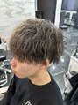 クレア(CREA)&nbsp;ハイライト&ツイストスパイラル刈り上げスタイル