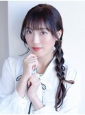 緩めアレンジ★ナチュラル編み下ろし