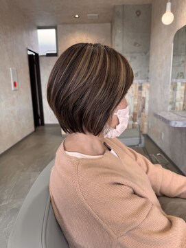 イチ(iTi) “オトナ“ハイライト　髪質改善30代40代50代大人可愛い