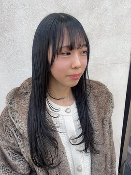 インフィニティー infinity HAIR SPACE BLOOM 顔周りレイヤーカット