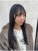顔周りレイヤーカット