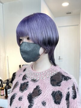 ミーム 原宿 表参道(meme) ◎ブロンドハイトーンカラーデザインカラーアンブレラカラー金髪