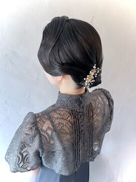 タクミ(Takumi) フィンガウェーブシニヨン