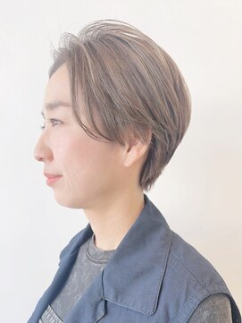 イーストハムアネーロ(EAST HAM anello) 大人ハンサムショート/透明感ベージュカラー